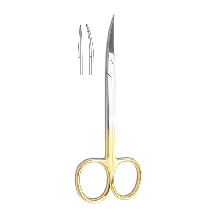 Tc Iris Scissors Straight Curved